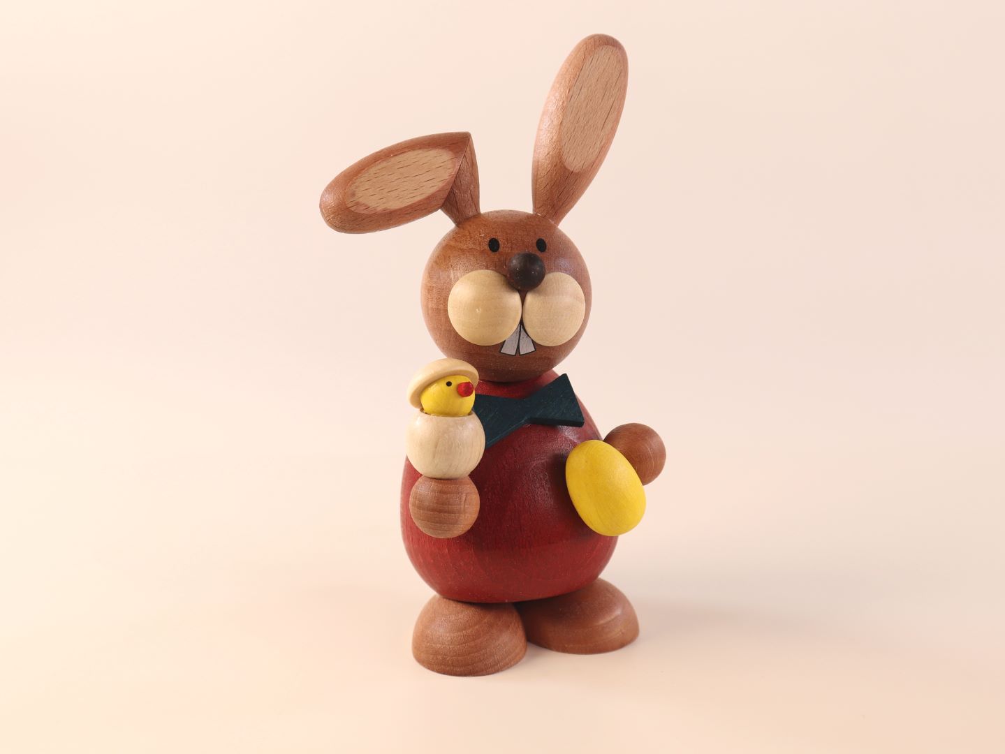 Tischschmuck Osterhase stehend mit Ei und Küken kaufen