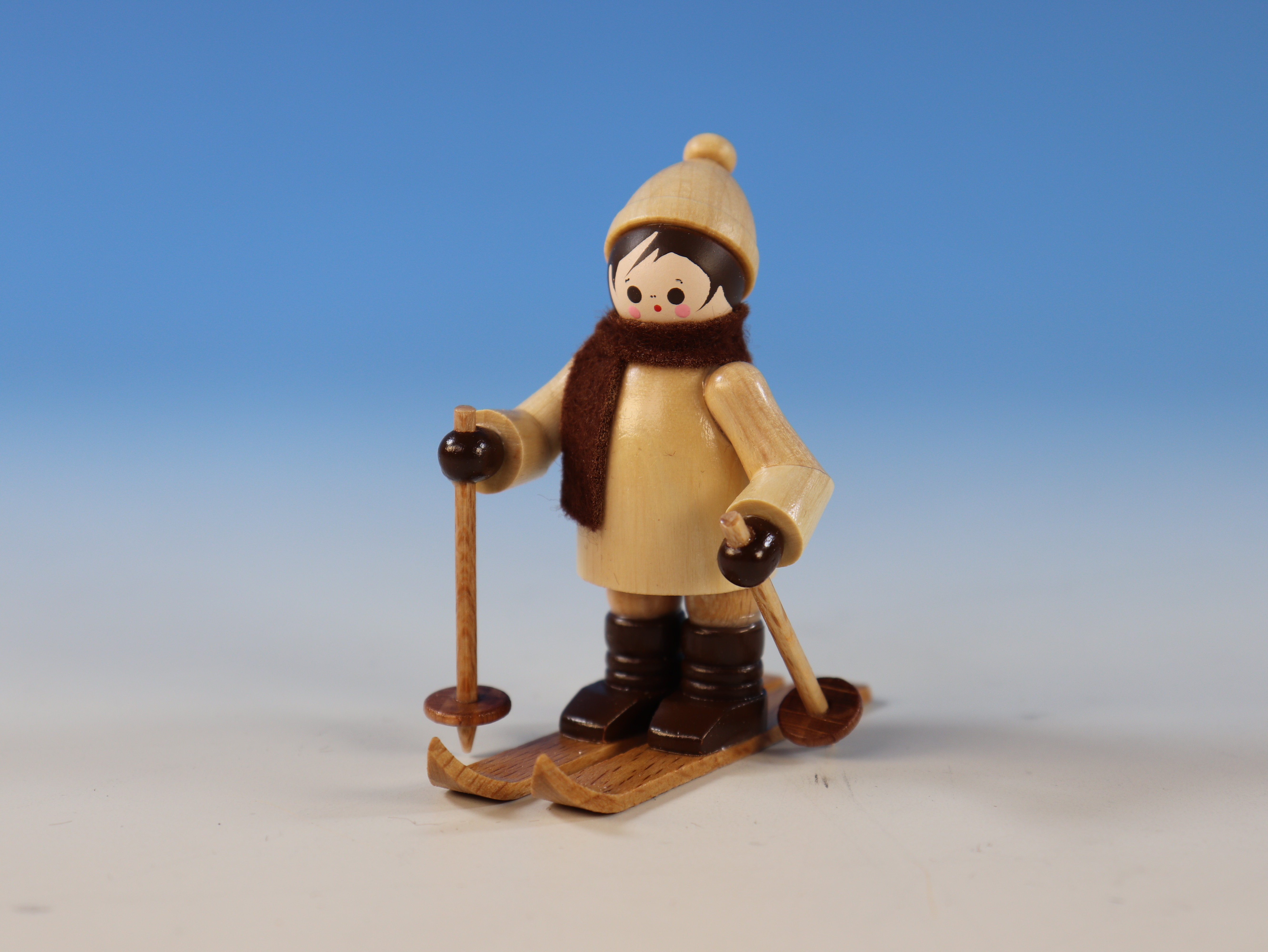 Tischdeko "Skifahrer"