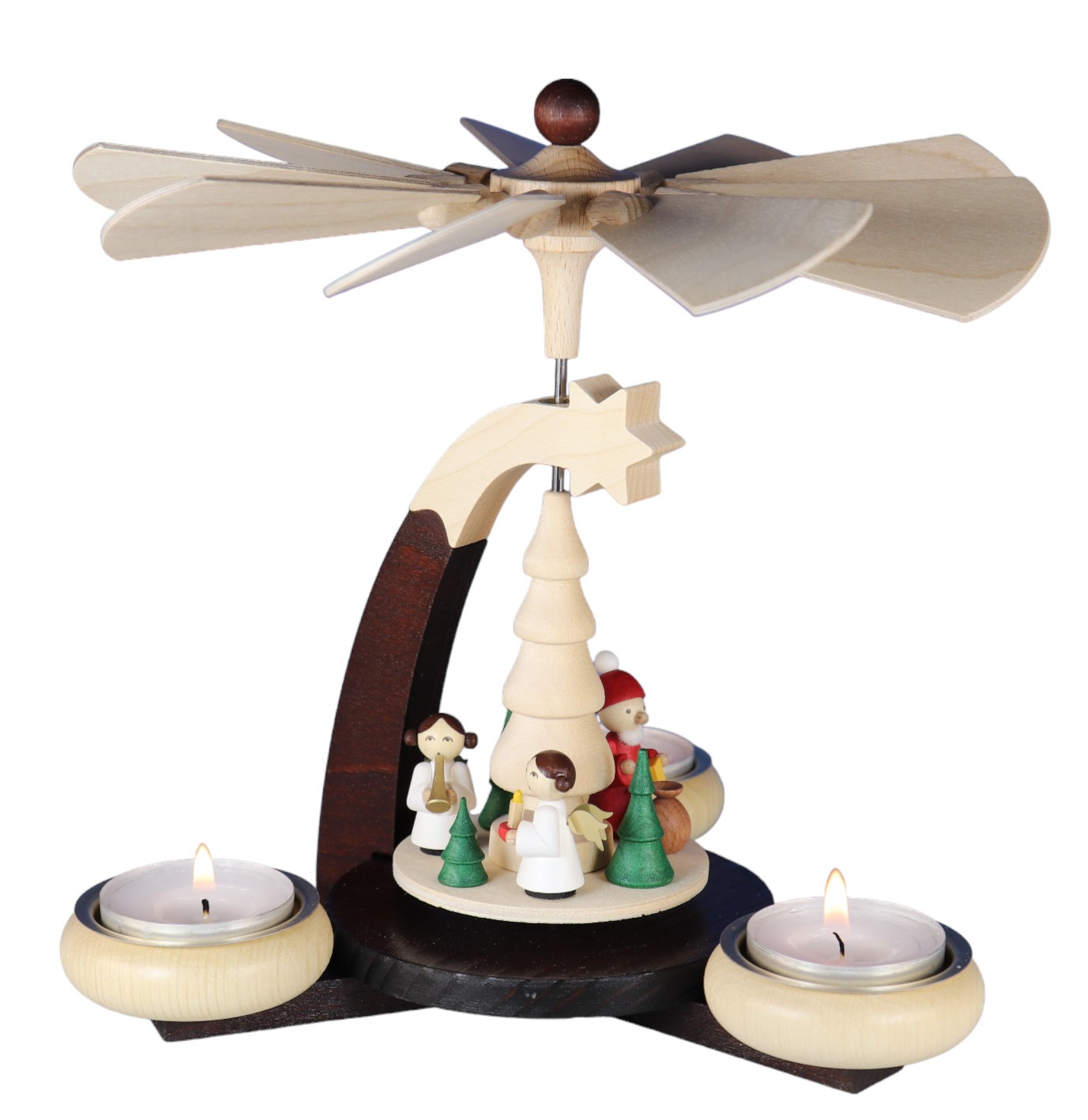 design-teelichtpyramide-dunkelbraun-natur-weihnachtsmann-und-2-wei?e-engel--fuer-3-teelichte-hoehe-19cm-10-ullrich-kunsthandwerk-paul-ullrich-volkskunstbestehen
