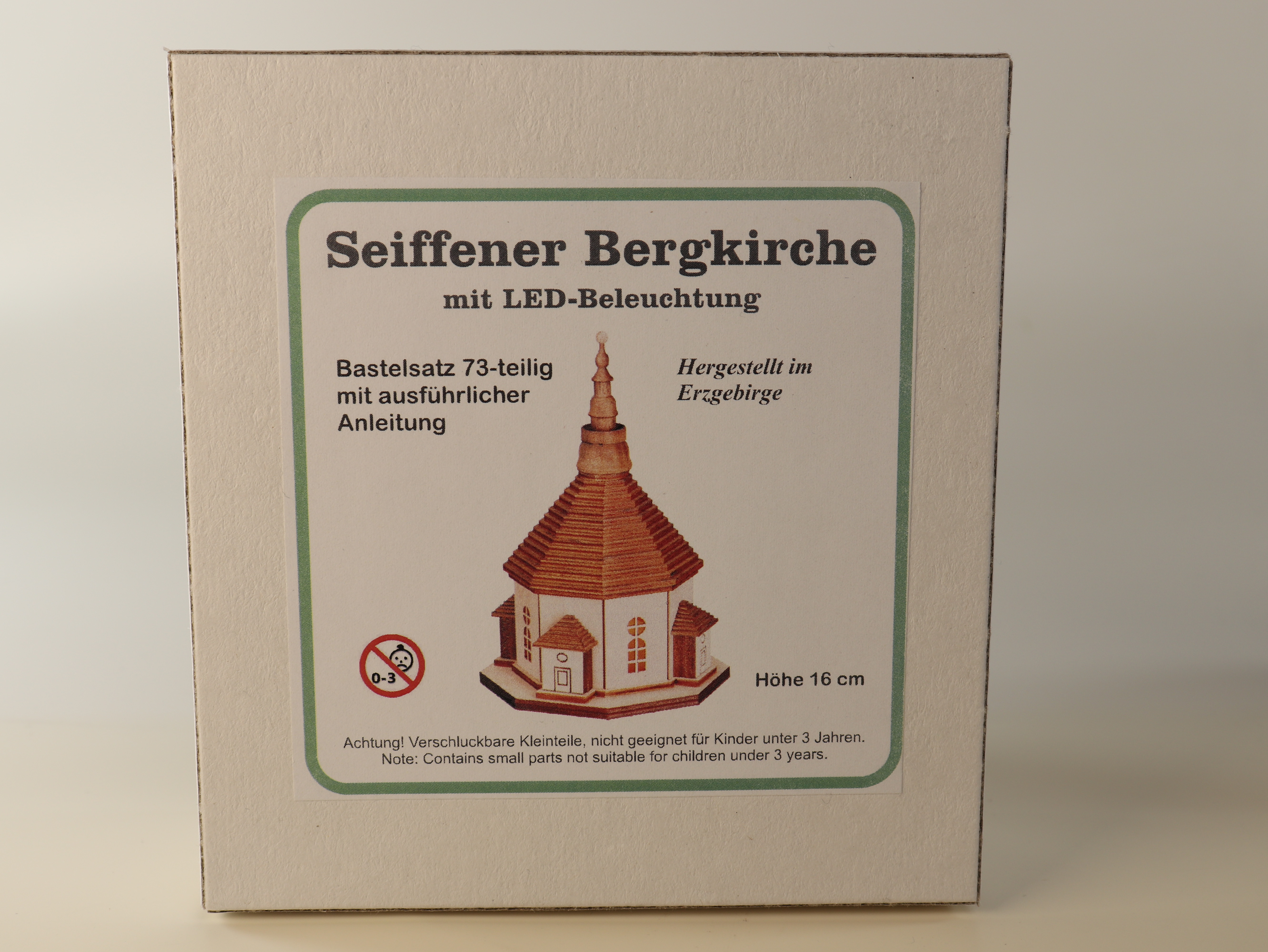 Bastelsatz mit Seiffener Kirche