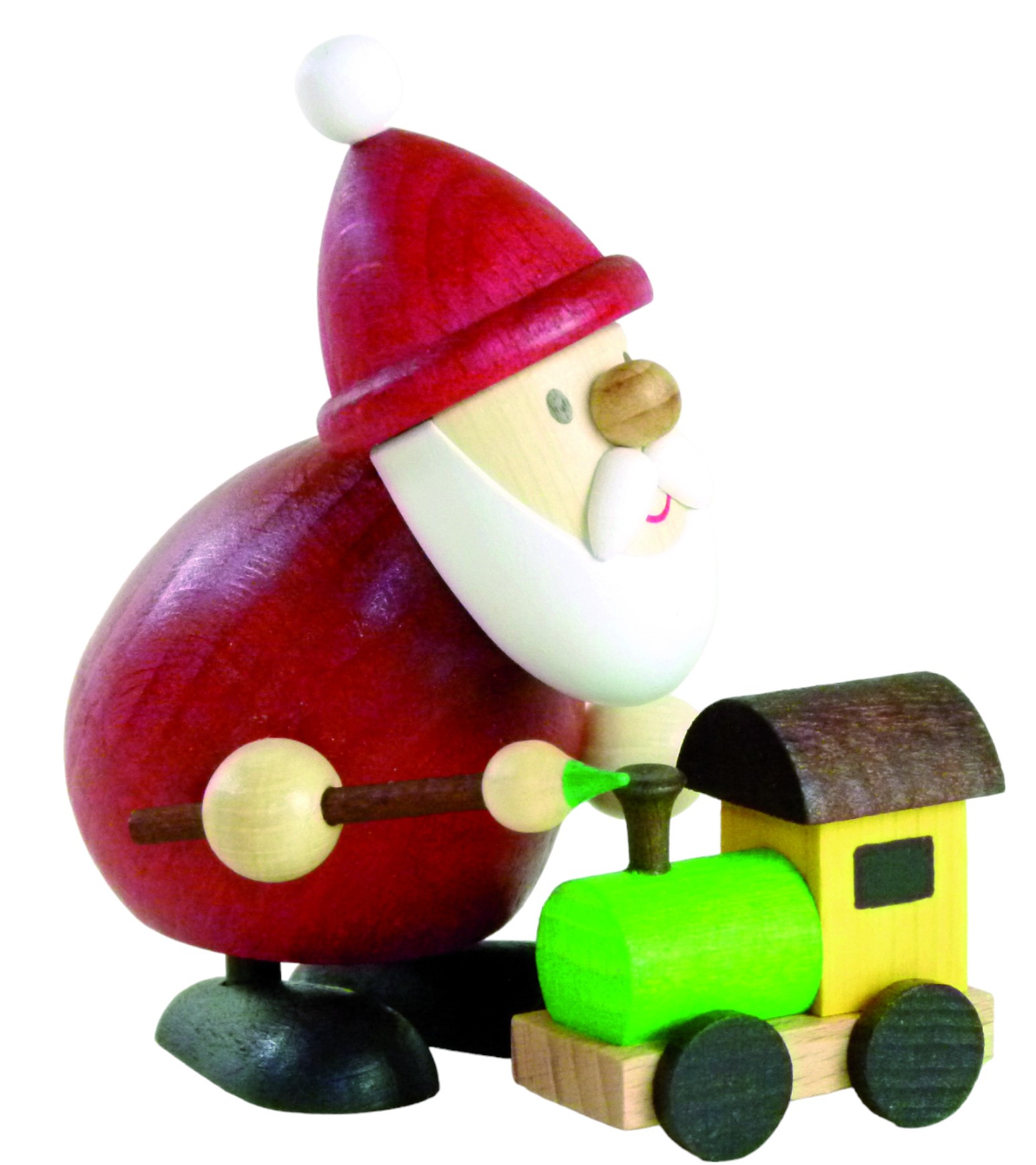weihnachtsmann_mit_pinsel_und_eisenbahn_ullrich_kunsthandwerk_paul_ullrich_volkskunstbestehen