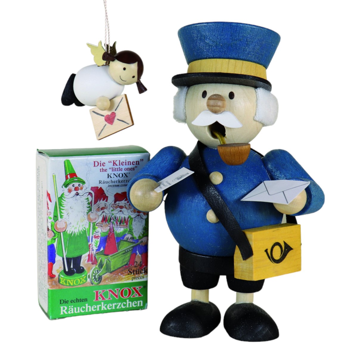 geschenkset-mini-raeuchermann-postbote-115-cm-gro?+1-baumbehang+1-pack-mini-raeucherkerzen-10-ullrich-kunsthandwerk-paul-ullrich-volkskunstbestehen