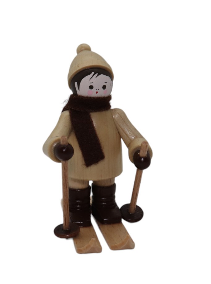 Skifahrer, natur