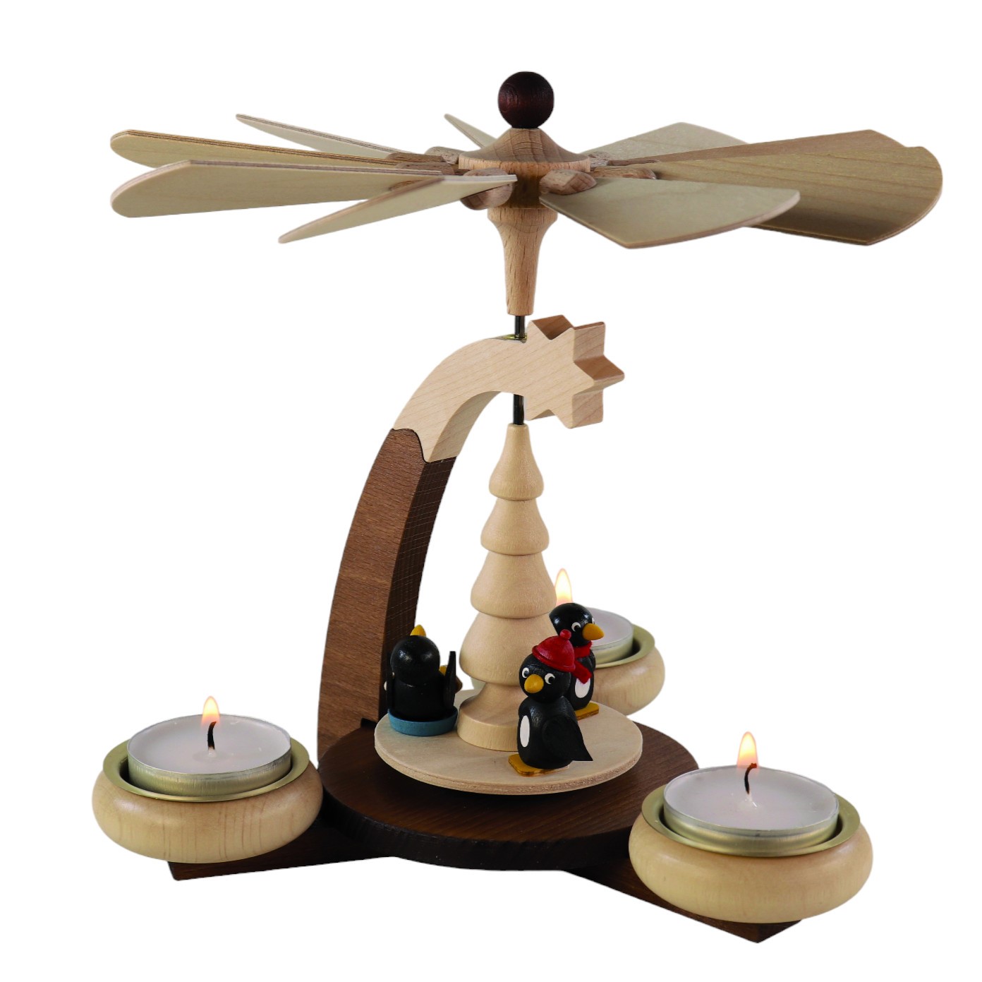 design-teelichtpyramide-braun-natur-und-tuellen-natur-mit--pinguine-fuer-3-teelichte-hoehe-19cm-10-ullrich-kunsthandwerk-paul-ullrich-volkskunstbestehen